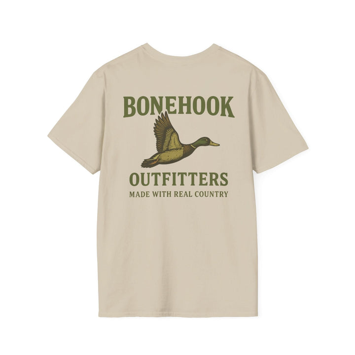 Bonehook “Made With Real Country” Duck Tee – Southern Outdoors Shirt