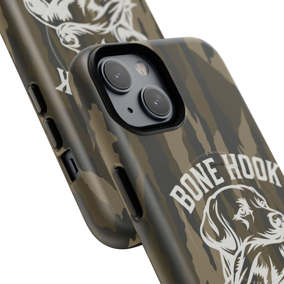 Bone Hook Outfitters Camo Phone Case – Dog & Duck Edition