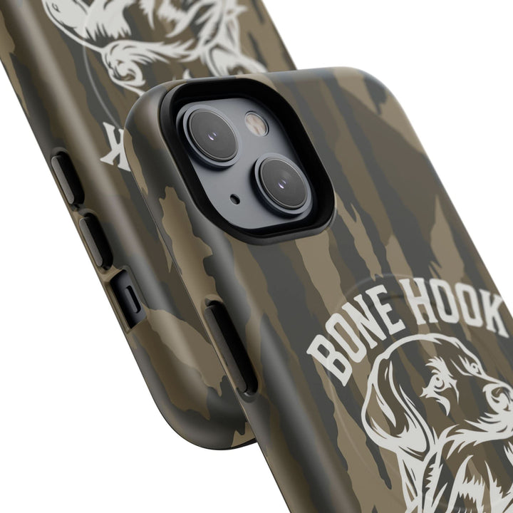 Bone Hook Outfitters Camo Phone Case – Dog & Duck Edition