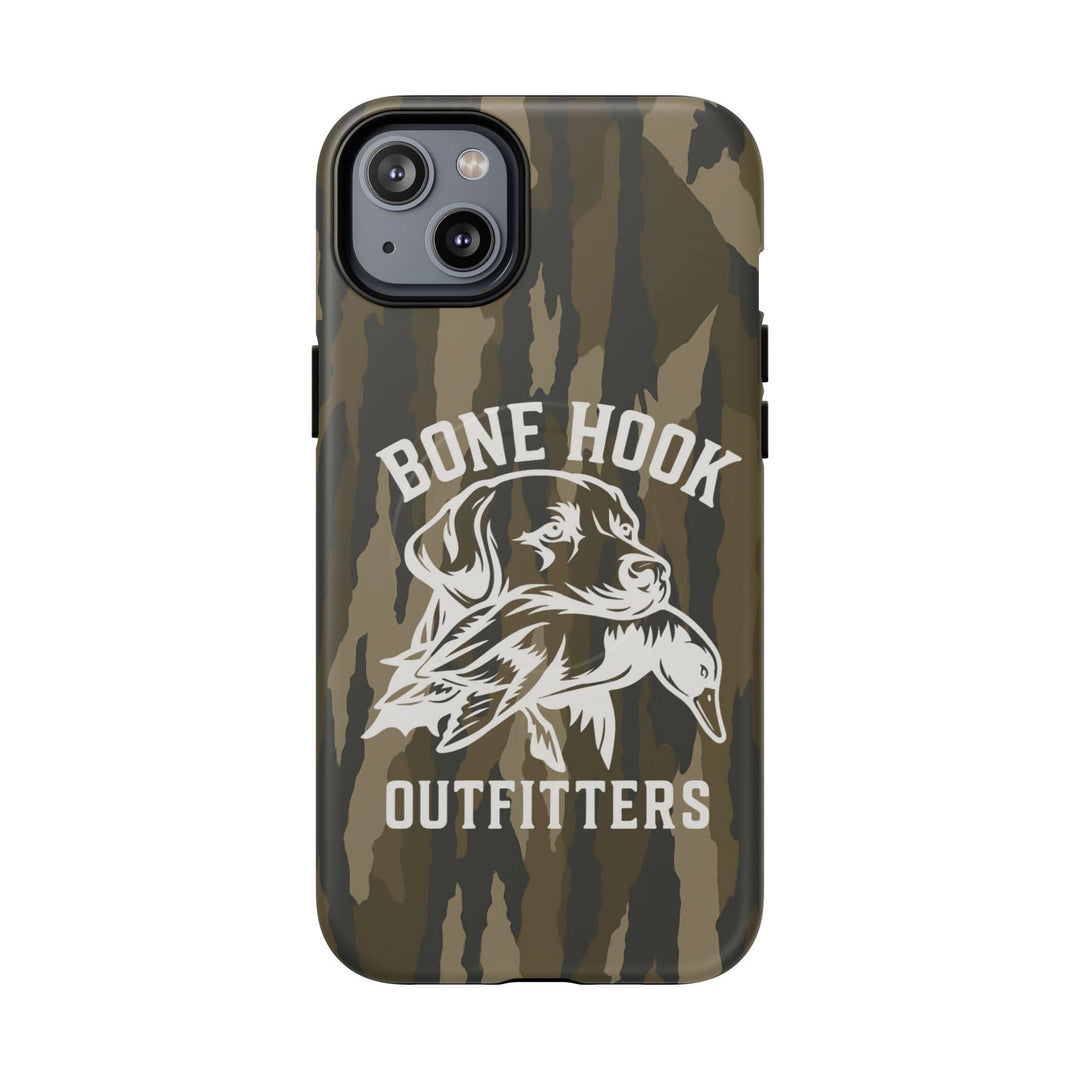 Bone Hook Outfitters Camo Phone Case – Dog & Duck Edition