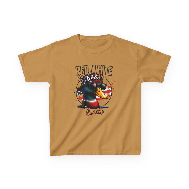 Red, White & Boom Duck Youth Tee – Patriotic Southern Style