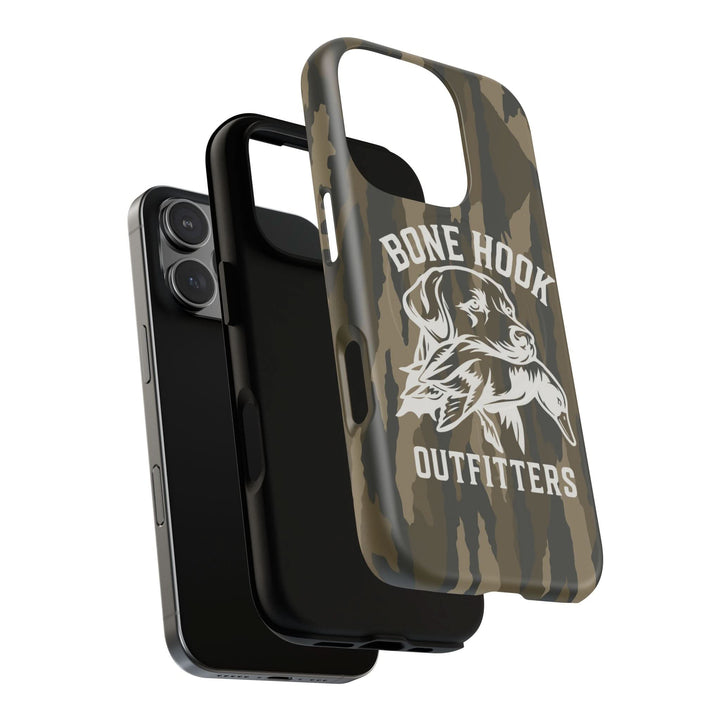 Bone Hook Outfitters Camo Phone Case – Dog & Duck Edition
