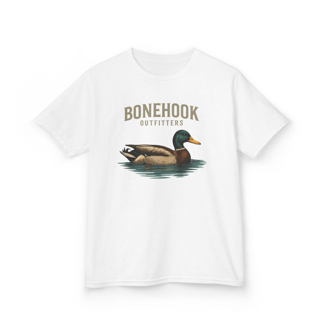 Boys’ Mallard Duck Tee – Bonehook Outfitters Youth Waterfowl Shirt