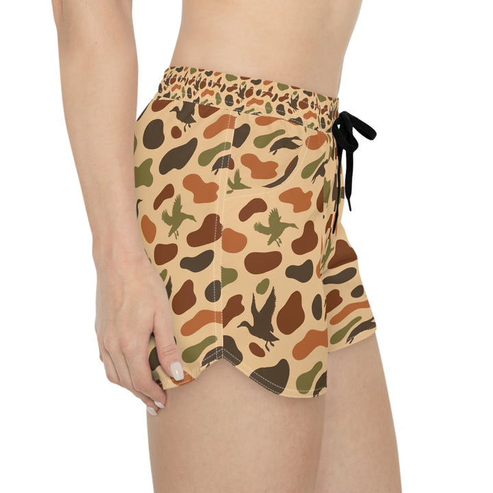 Bonehook Outfitters Women’s Duck Camo Shorts – Hunting & Outdoor Style
