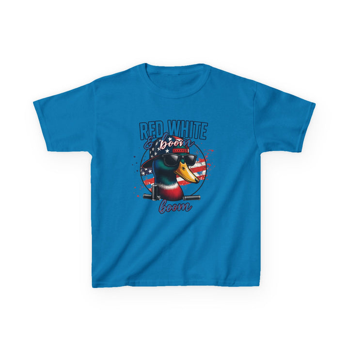 Red, White & Boom Duck Youth Tee – Patriotic Southern Style