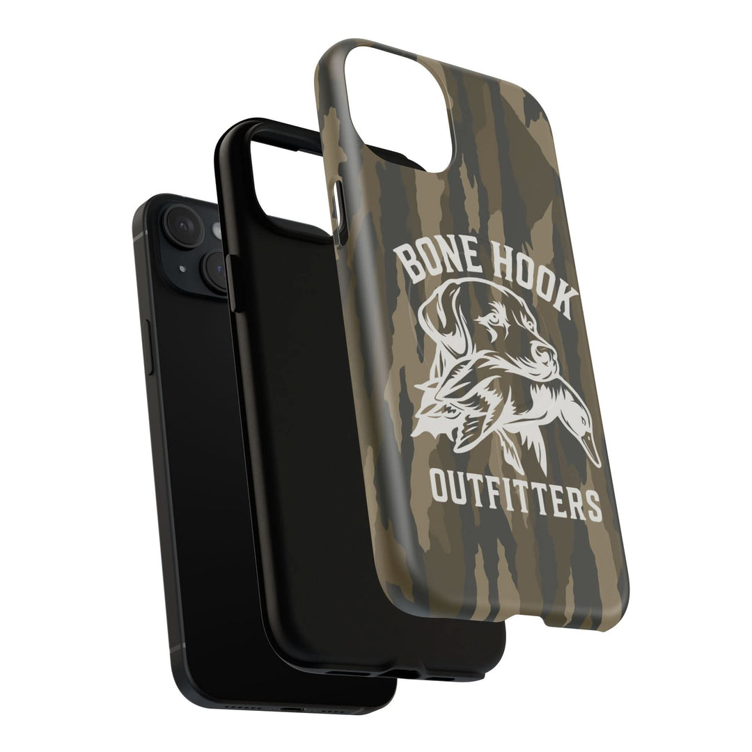 Bone Hook Outfitters Camo Phone Case – Dog & Duck Edition