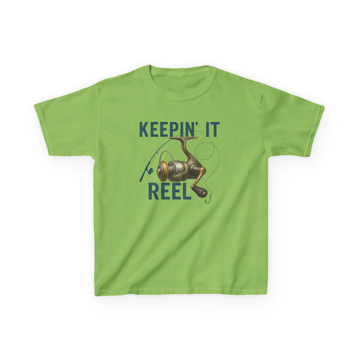 Keepin’ It Reel Youth Fishing Tee – Bonehook Outfitters