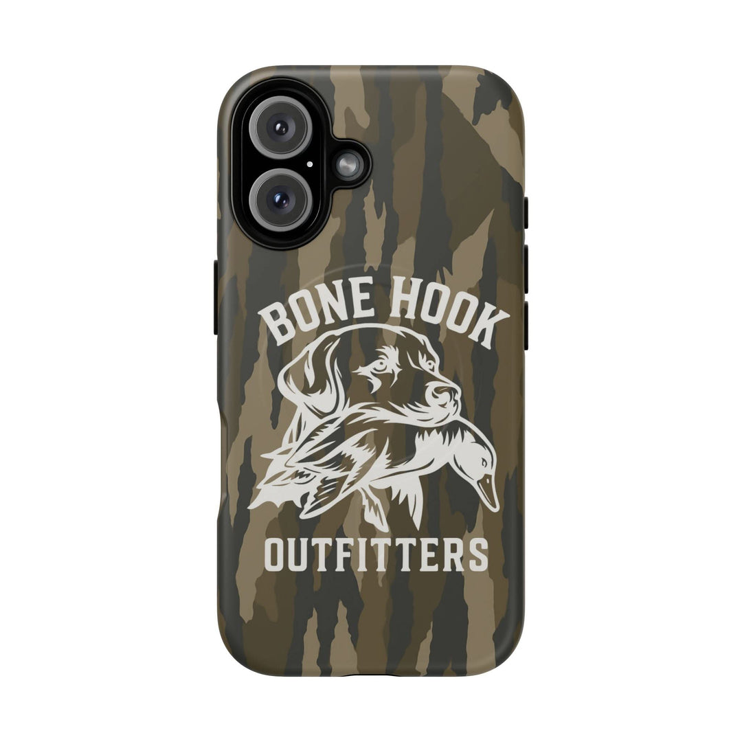 Bone Hook Outfitters Camo Phone Case – Dog & Duck Edition