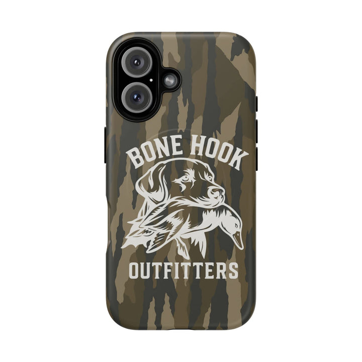 Bone Hook Outfitters Camo Phone Case – Dog & Duck Edition