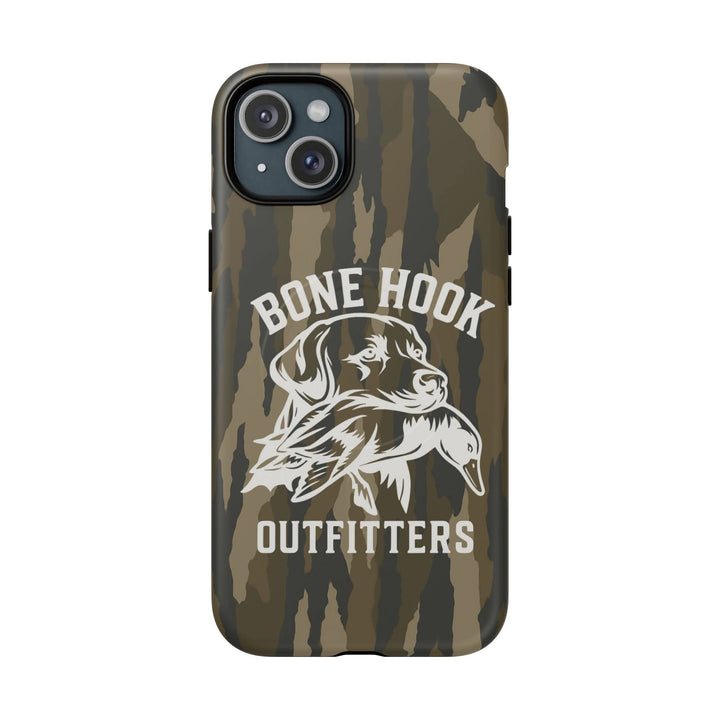 Bone Hook Outfitters Camo Phone Case – Dog & Duck Edition