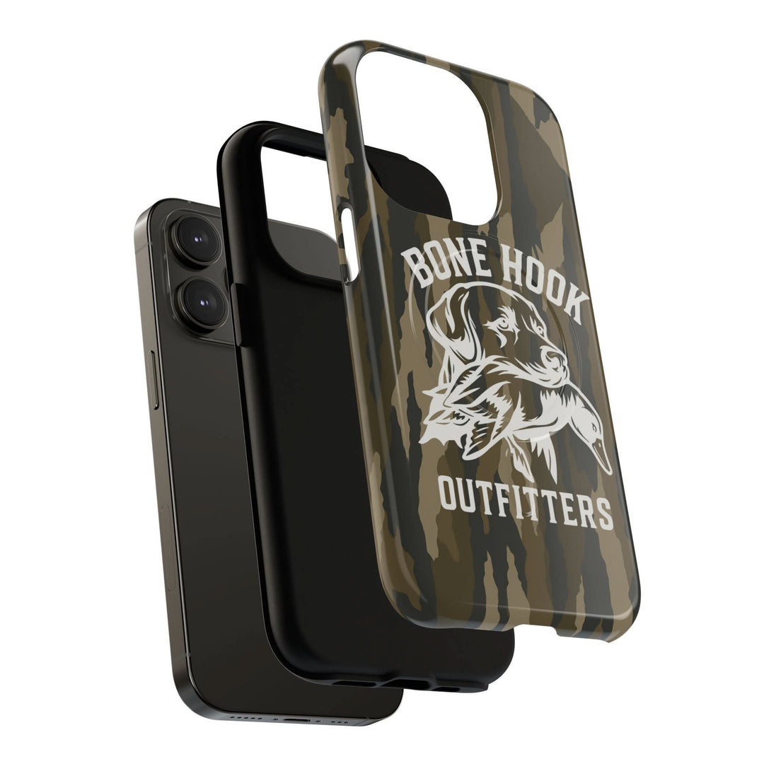 Bone Hook Outfitters Camo Phone Case – Dog & Duck Edition
