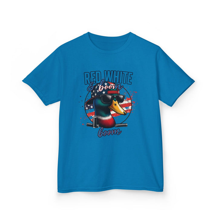 Red, White & Boom Duck Youth Tee – Patriotic Southern Style