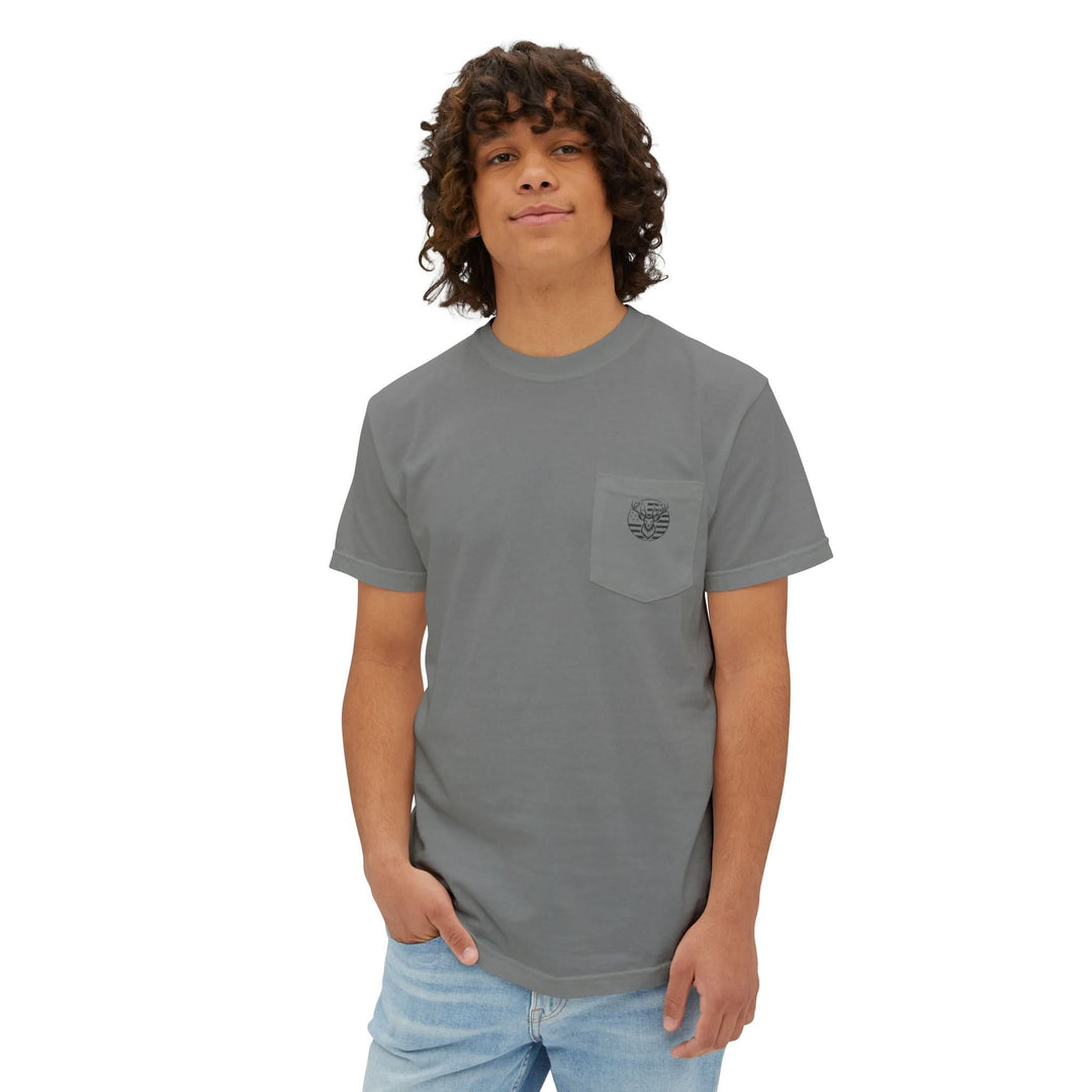 American Buck Tee – Bonehook Outfitters Flag Deer Shirt