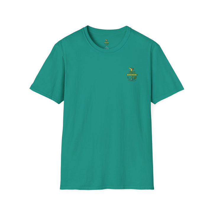 Bonehook Outfitters Women's Mallard & Anchor Tee – Sage Green