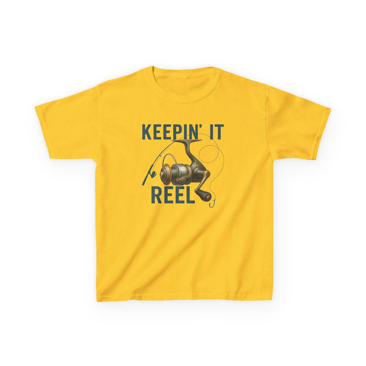 Keepin’ It Reel Youth Fishing Tee – Bonehook Outfitters
