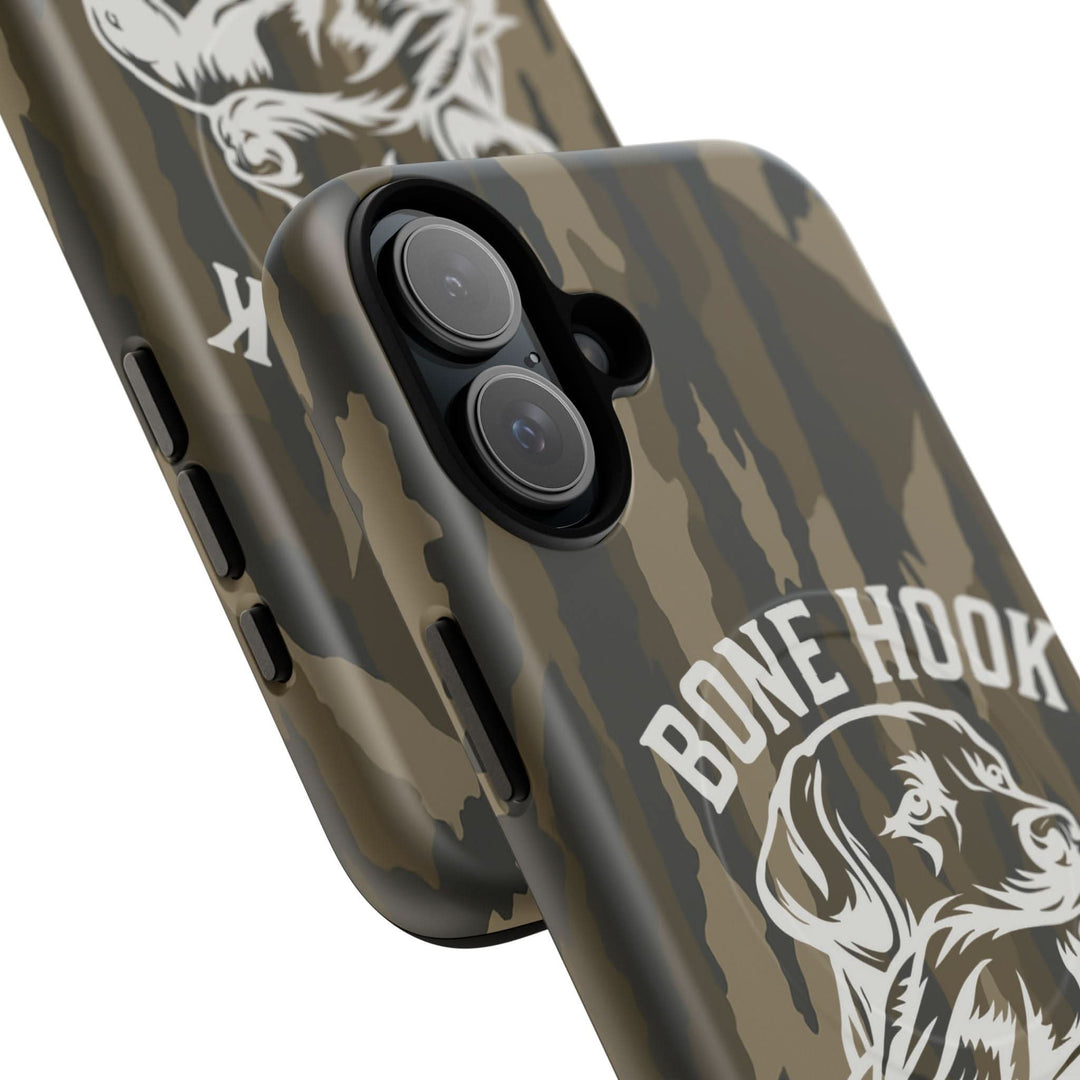 Bone Hook Outfitters Camo Phone Case – Dog & Duck Edition
