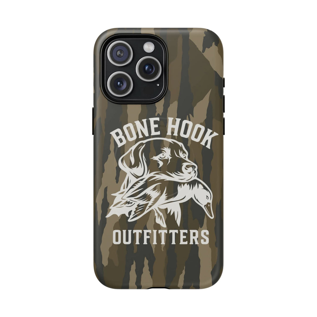Bone Hook Outfitters Camo Phone Case – Dog & Duck Edition