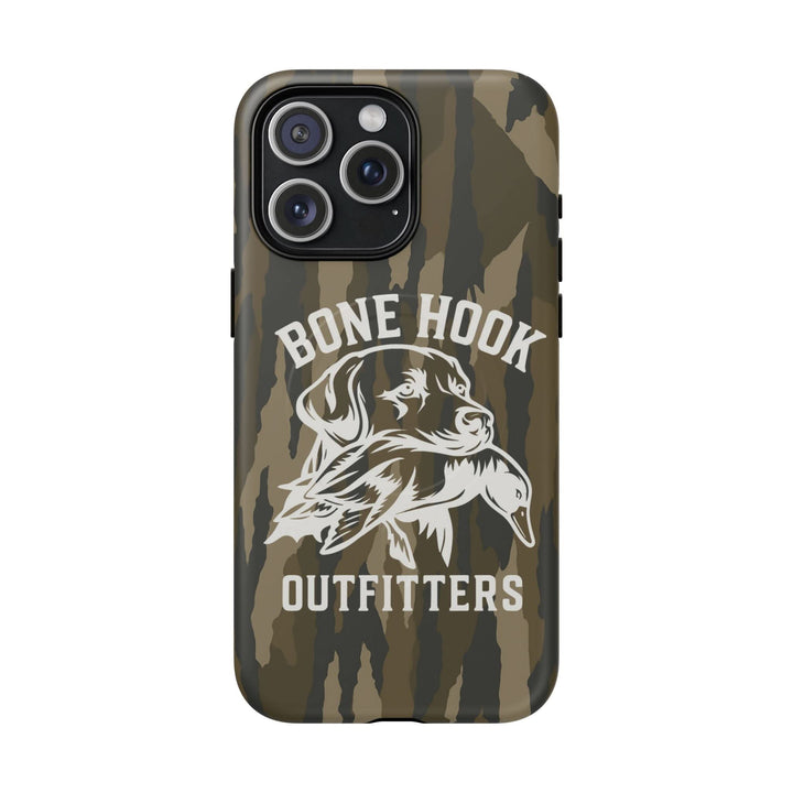 Bone Hook Outfitters Camo Phone Case – Dog & Duck Edition
