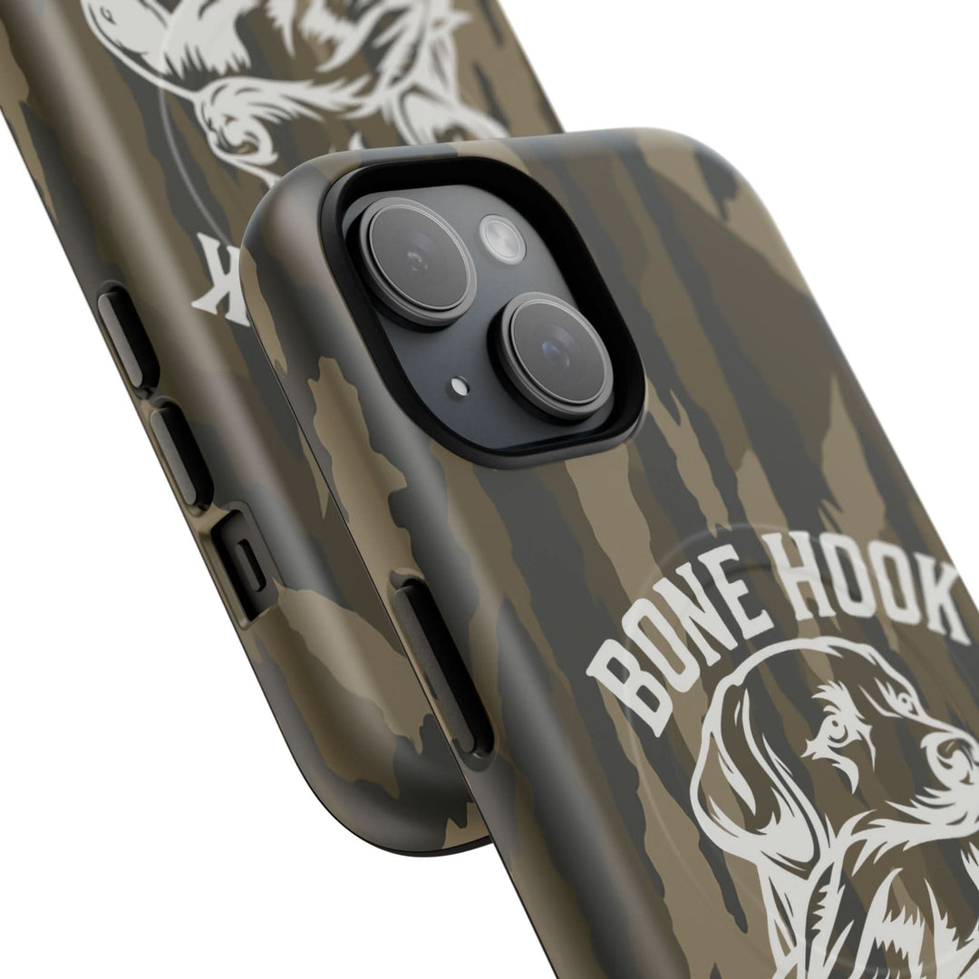 Bone Hook Outfitters Camo Phone Case – Dog & Duck Edition