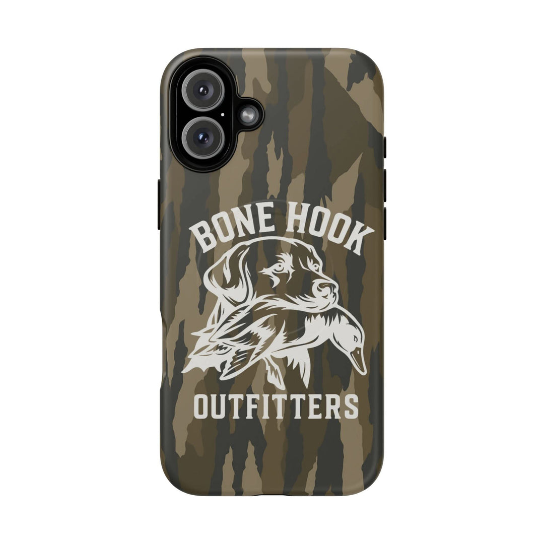 Bone Hook Outfitters Camo Phone Case – Dog & Duck Edition