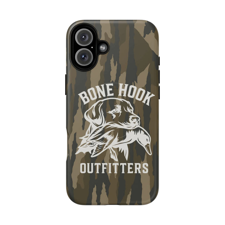 Bone Hook Outfitters Camo Phone Case – Dog & Duck Edition