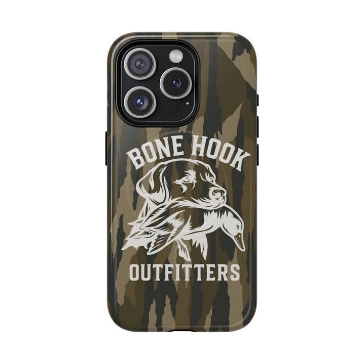 Bone Hook Outfitters Camo Phone Case – Dog & Duck Edition