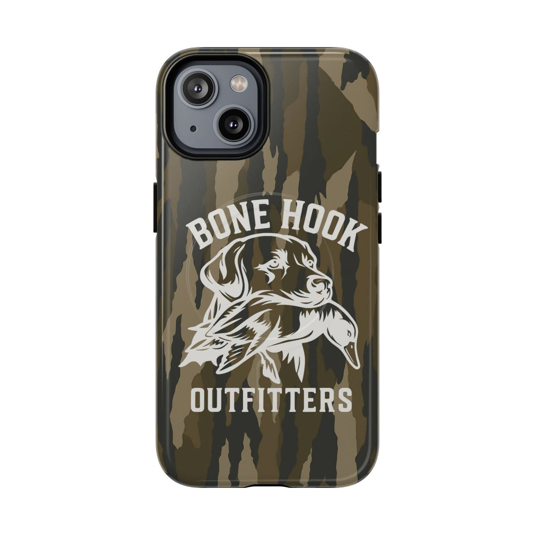 Bone Hook Outfitters Camo Phone Case – Dog & Duck Edition