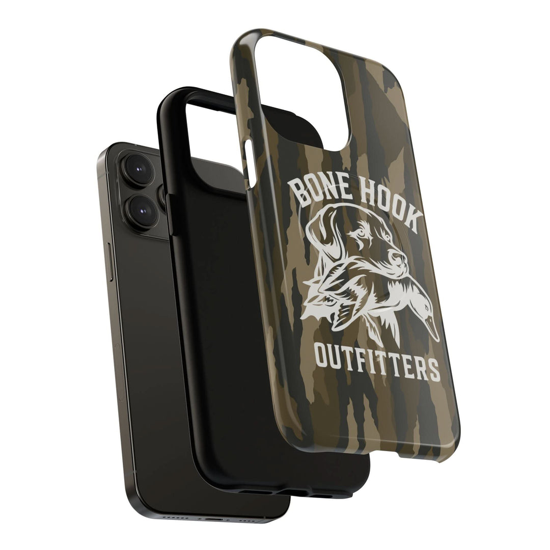 Bone Hook Outfitters Camo Phone Case – Dog & Duck Edition