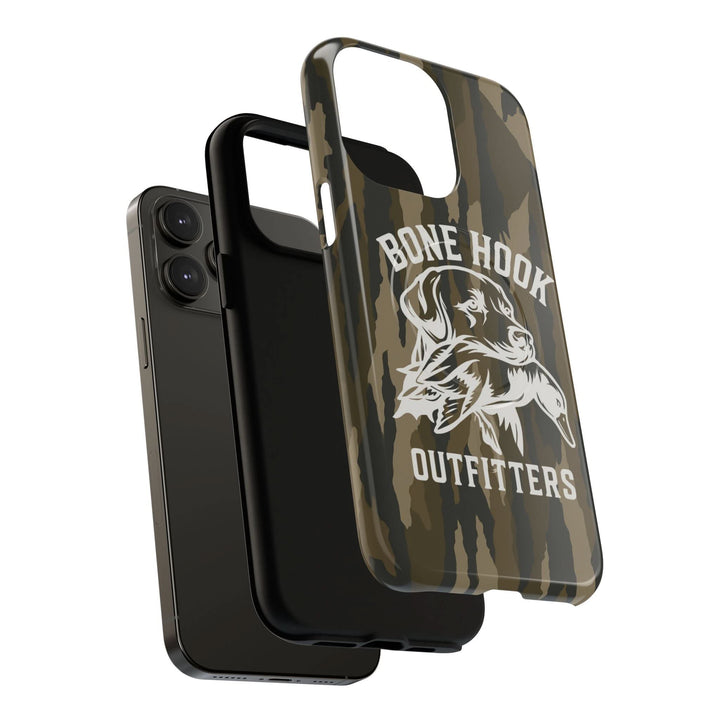 Bone Hook Outfitters Camo Phone Case – Dog & Duck Edition