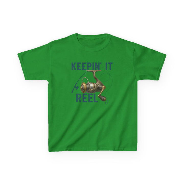 Keepin’ It Reel Youth Fishing Tee – Bonehook Outfitters