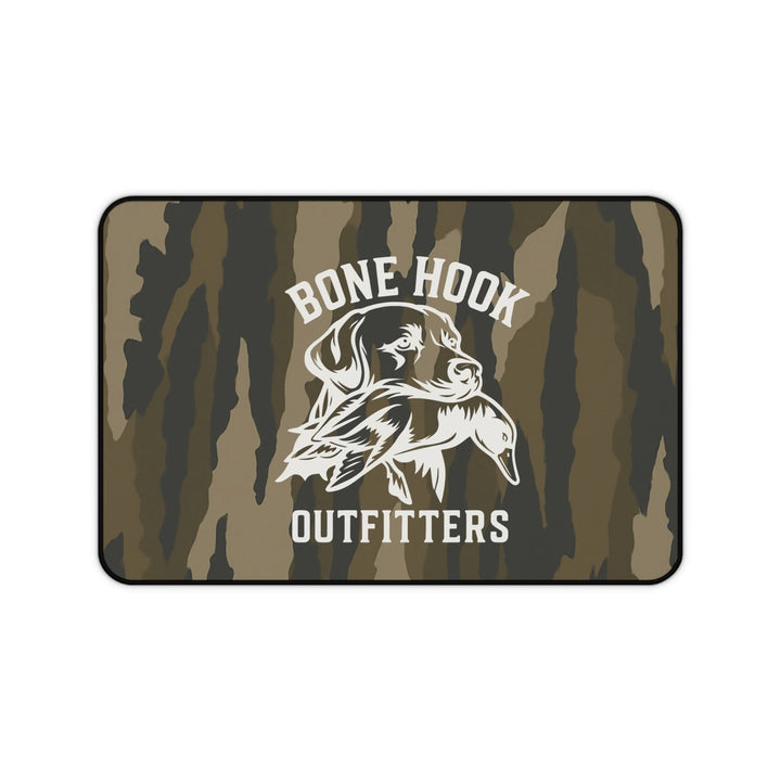 Bone Hook Outfitters Camo Desk Mat – Duck Dog Hunting Mouse Pad