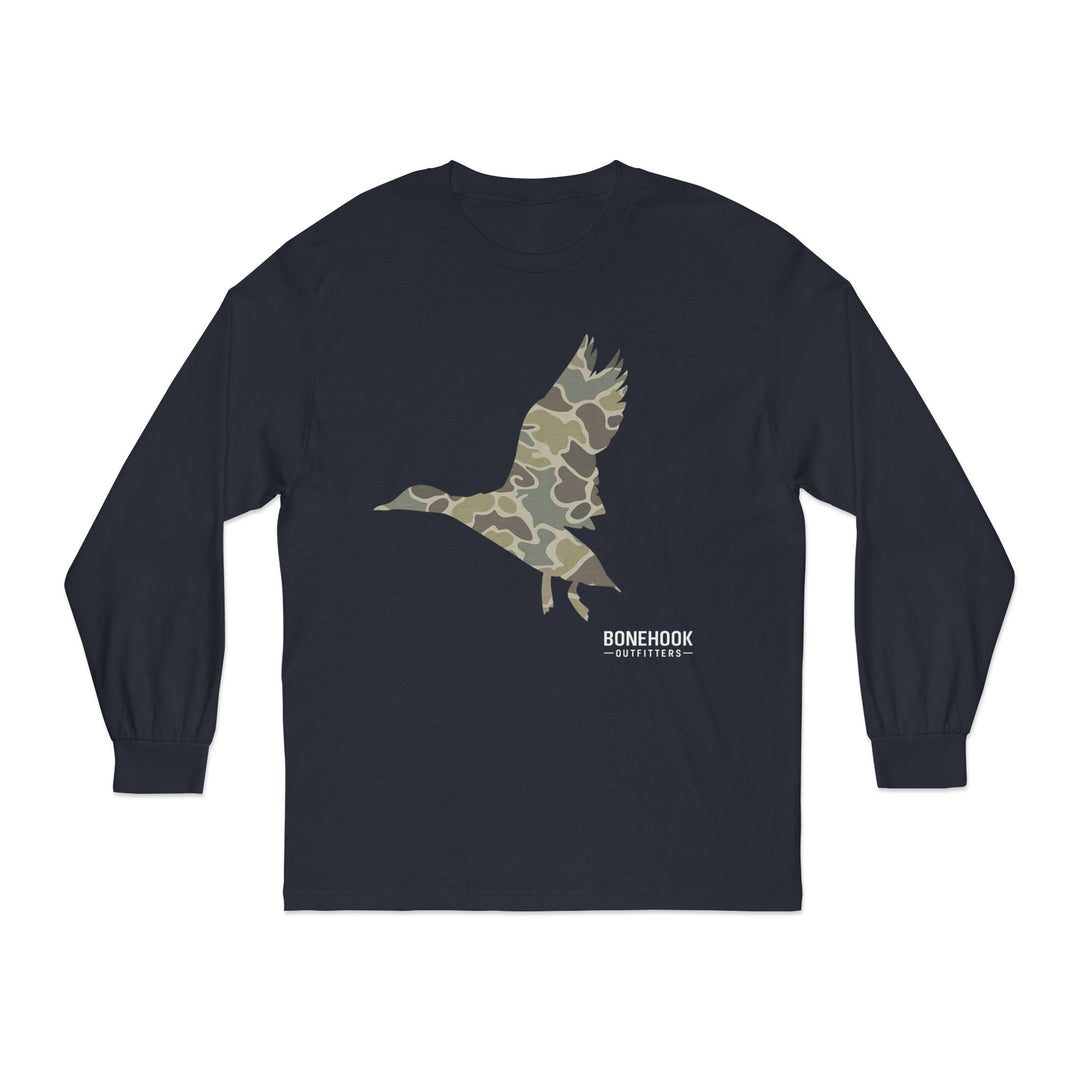 Bonehook Outfitters Women’s Duck Camo Long Sleeve Shirt – Southern Outdoor Style
