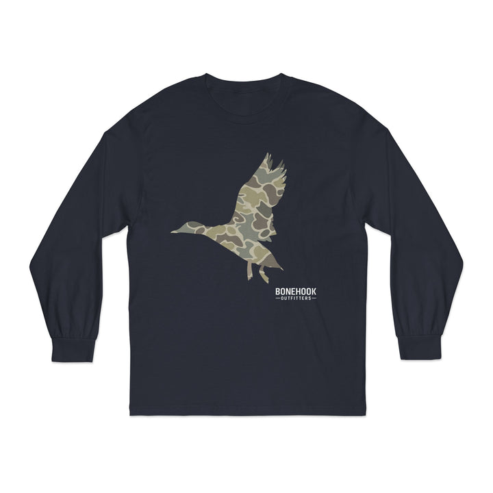 Bonehook Outfitters Women’s Duck Camo Long Sleeve Shirt – Southern Outdoor Style