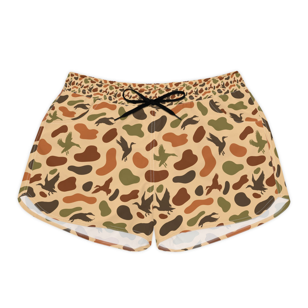 Bonehook Outfitters Women’s Duck Camo Shorts – Hunting & Outdoor Style