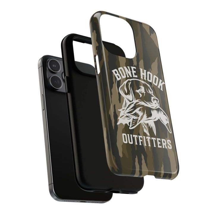 Bone Hook Outfitters Camo Phone Case – Dog & Duck Edition
