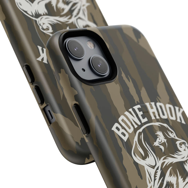 Bone Hook Outfitters Camo Phone Case – Dog & Duck Edition