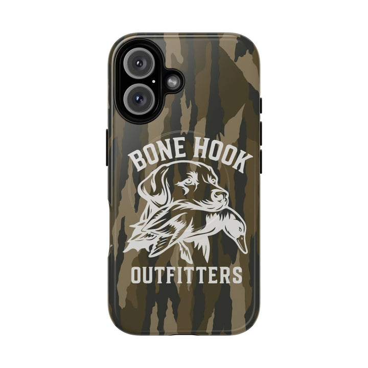 Bone Hook Outfitters Camo Phone Case – Dog & Duck Edition