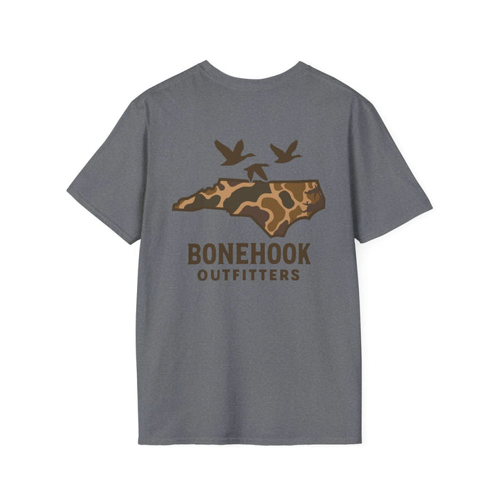 North Carolina Camo Duck Tee – Bonehook Outfitters