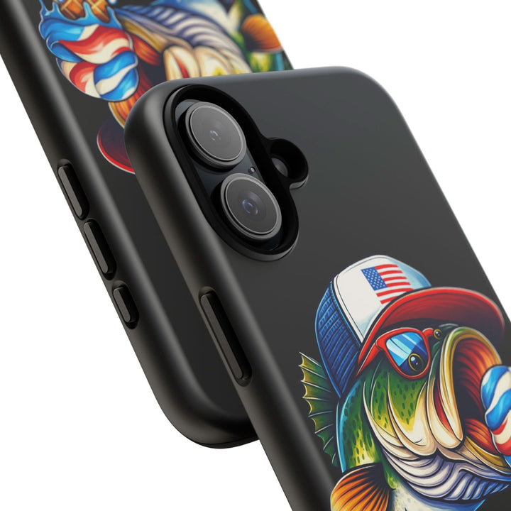 Tastes Like Freedom Bass iPhone Case – Patriotic Funny Ice Cream Design