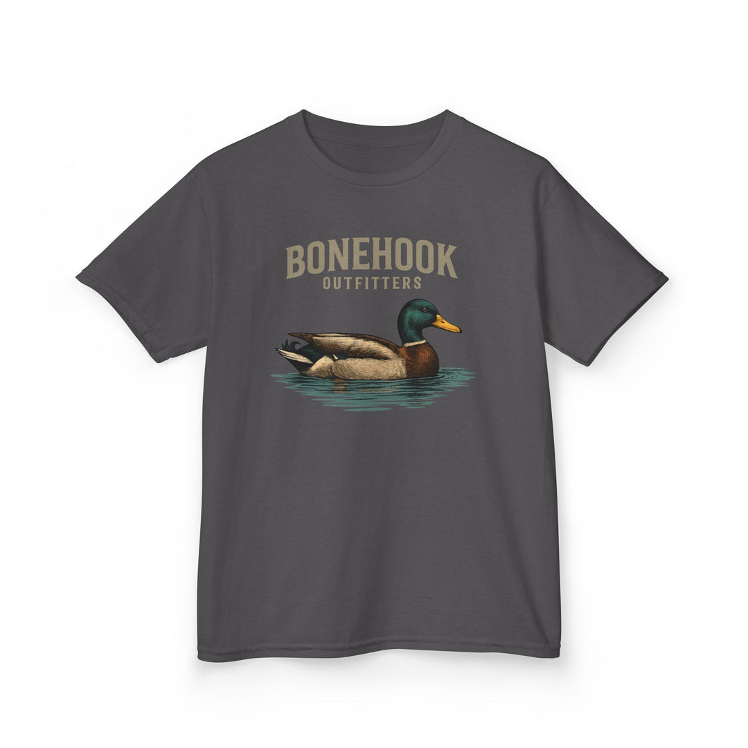 Boys’ Mallard Duck Tee – Bonehook Outfitters Youth Waterfowl Shirt