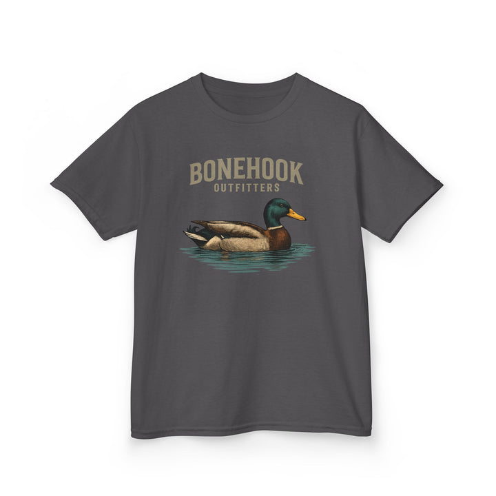Boys’ Mallard Duck Tee – Bonehook Outfitters Youth Waterfowl Shirt