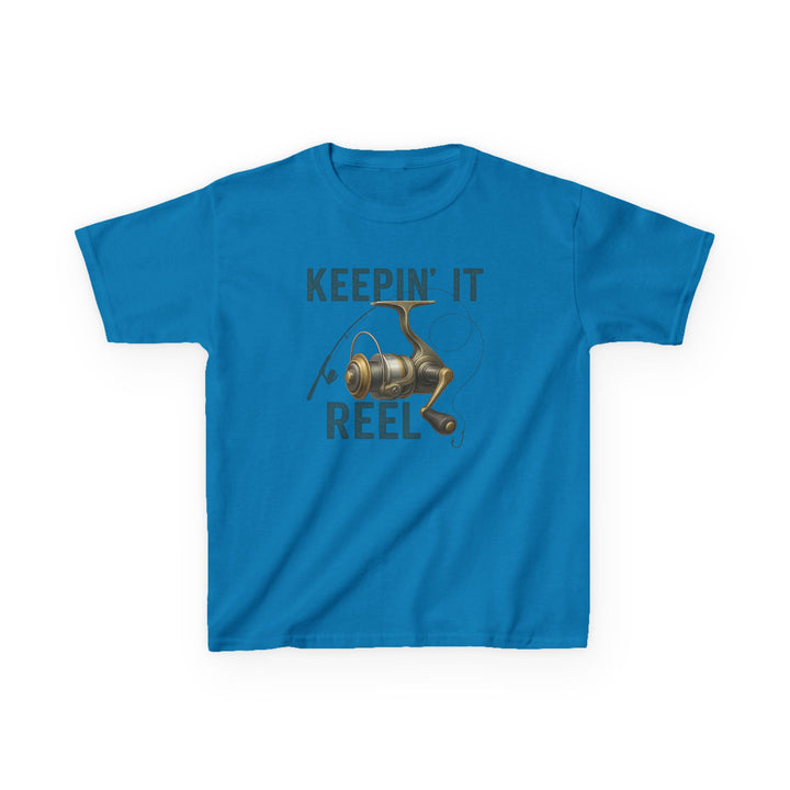 Keepin’ It Reel Youth Fishing Tee – Bonehook Outfitters