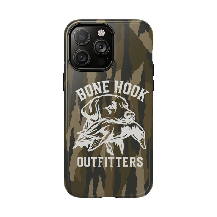 Bone Hook Outfitters Camo Phone Case – Dog & Duck Edition