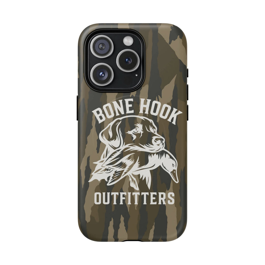Bone Hook Outfitters Camo Phone Case – Dog & Duck Edition