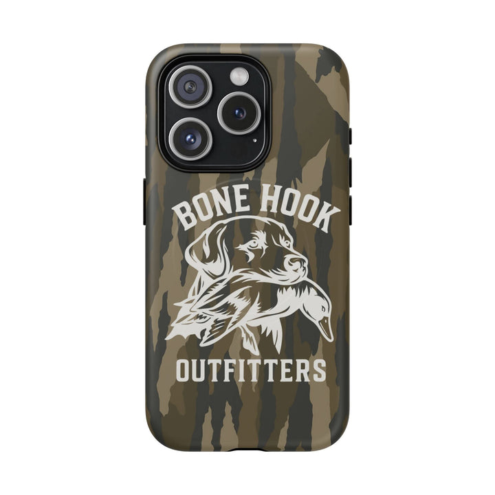 Bone Hook Outfitters Camo Phone Case – Dog & Duck Edition
