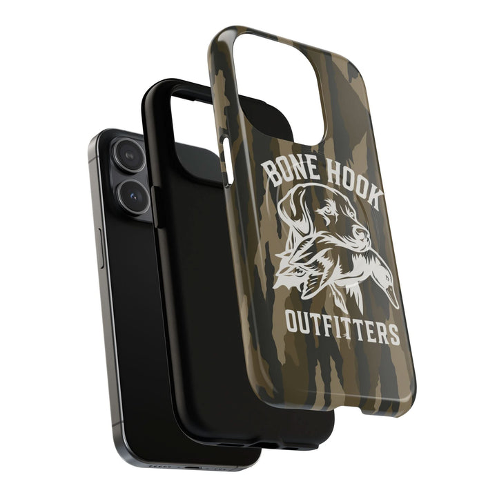 Bone Hook Outfitters Camo Phone Case – Dog & Duck Edition