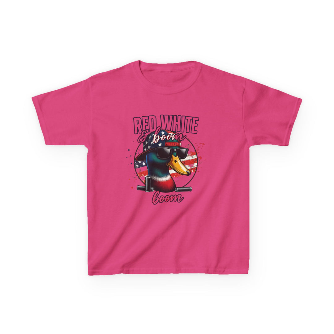 Red, White & Boom Duck Youth Tee – Patriotic Southern Style
