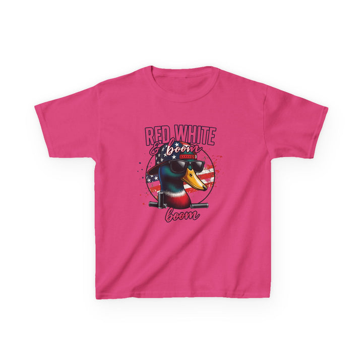 Red, White & Boom Duck Youth Tee – Patriotic Southern Style