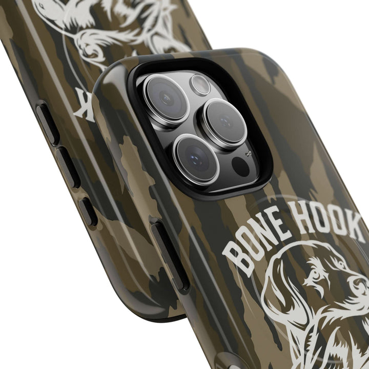 Bone Hook Outfitters Camo Phone Case – Dog & Duck Edition