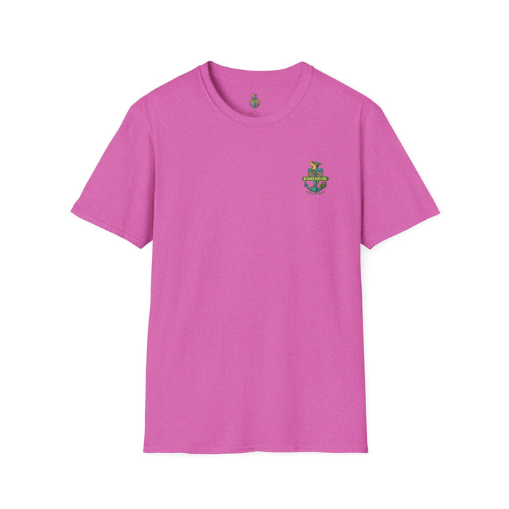Bonehook Outfitters Women's Mallard & Anchor Tee – Sage Green